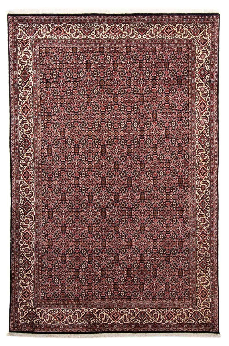 Tapis persan - Bidjar - 247 x 168 cm - bleu foncé