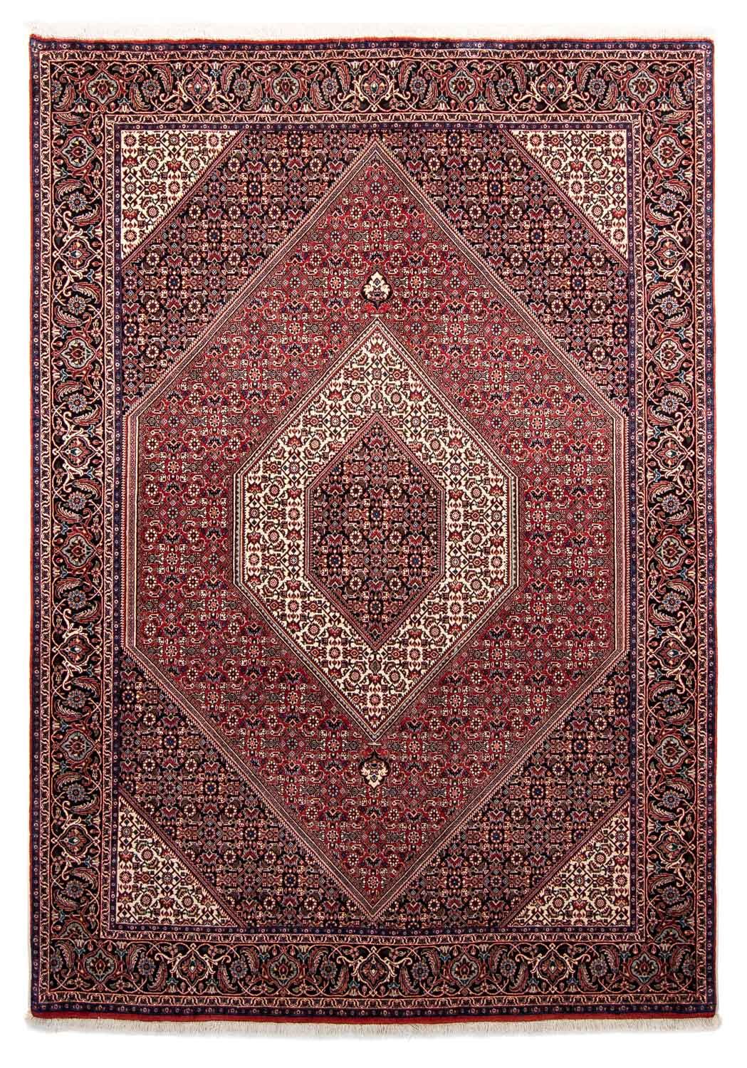 Tapis persan - Bidjar - 232 x 170 cm - rouge