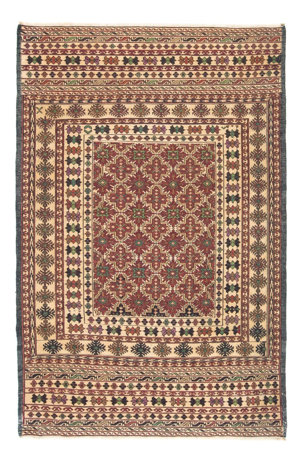 Tapis Kelim - Oriental - 138 x 92 cm - multicolore
