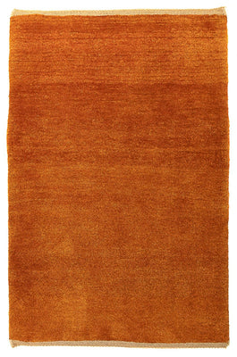 Tapis Gabbeh - Persan - 122 x 82 cm - rouille