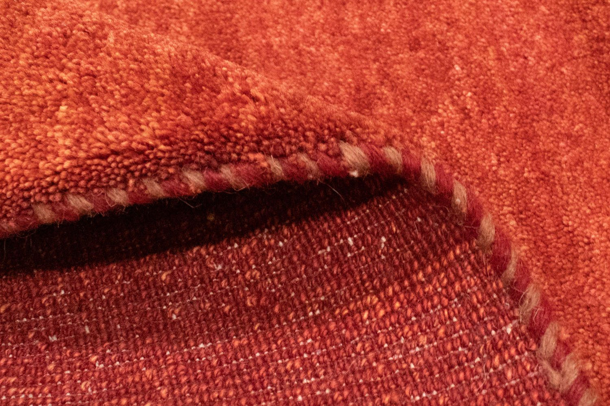 Tapis Gabbeh - Persan - 177 x 134 cm - rouge