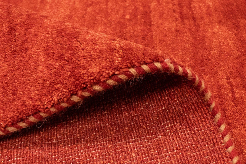 Tapis Gabbeh - Persan - 190 x 127 cm - rouge