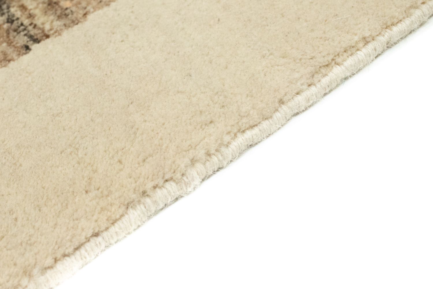 Tapis Gabbeh - Indus - 185 x 120 cm - beige