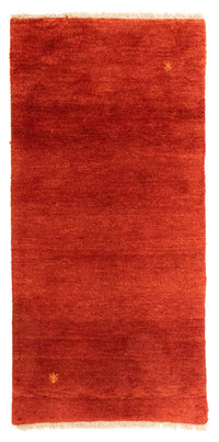 Tapis Gabbeh - Persan - 143 x 64 cm - rouge