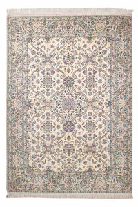 Tapis persan - Nain - Premium - 218 x 154 cm - beige