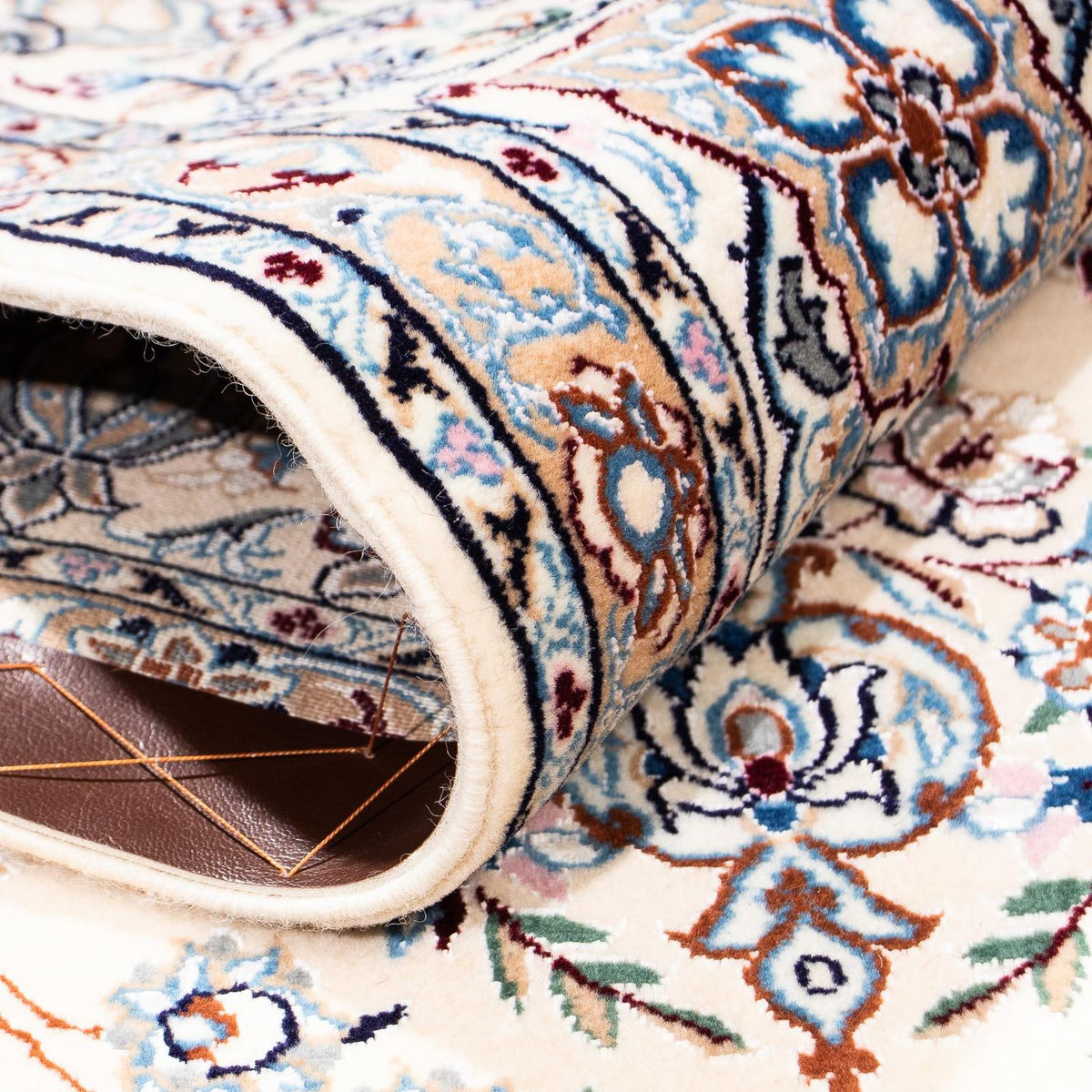 Tapis persan - Nain - Premium - 227 x 150 cm - beige