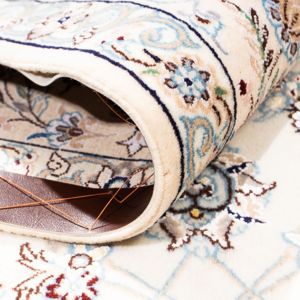 Tapis persan - Nain - Premium - 227 x 152 cm - beige