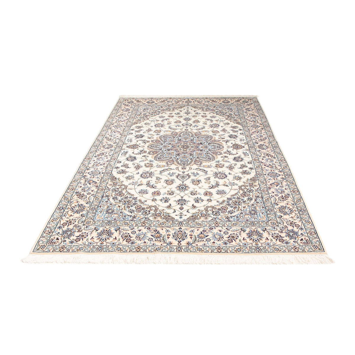 Tapis persan - Nain - Premium - 227 x 152 cm - beige