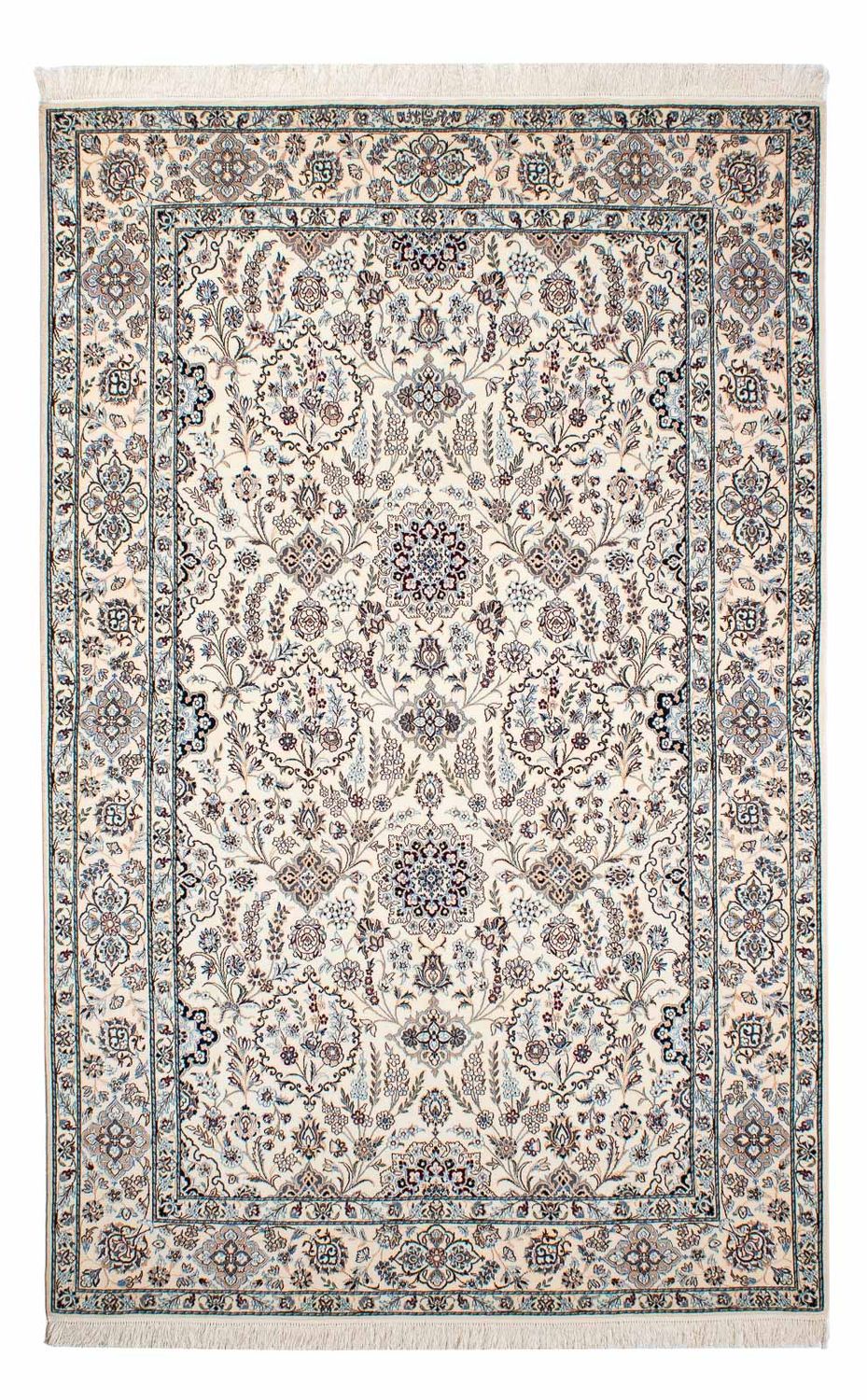 Tapis persan - Nain - Premium - 231 x 156 cm - beige