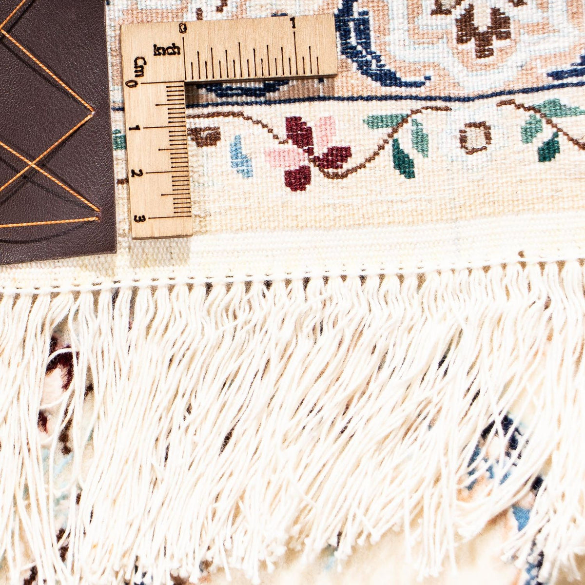 Tapis persan - Nain - Premium - 210 x 163 cm - beige