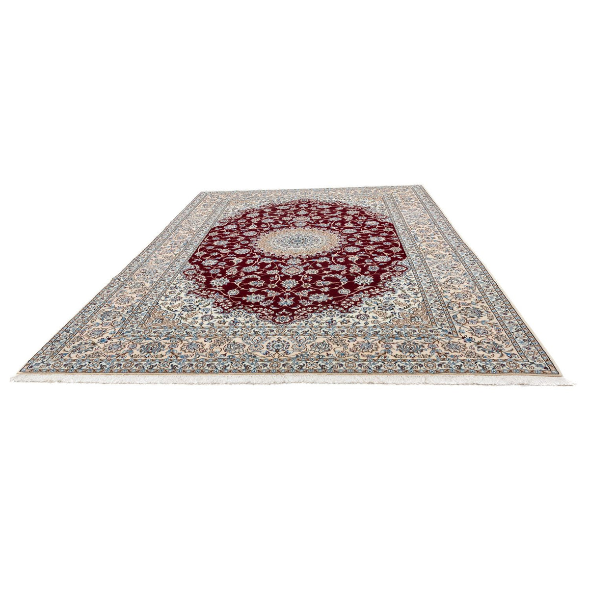 Tapis persan - Nain - Royal - 354 x 253 cm - noir