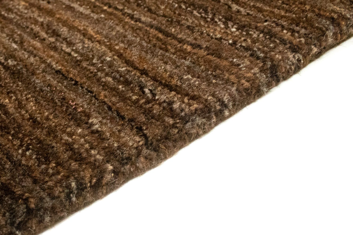 Tapis Gabbeh - Indus - 245 x 170 cm - marron foncé