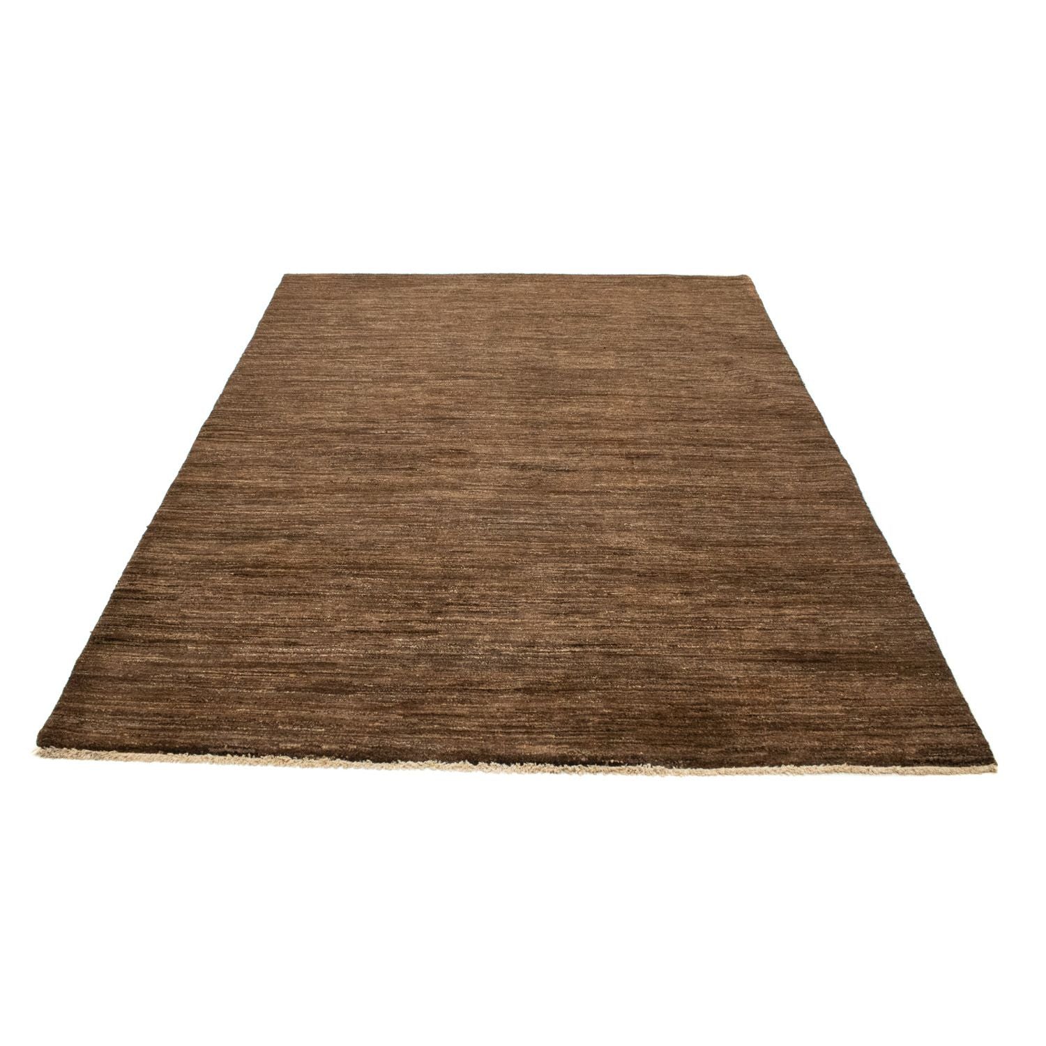 Tapis Gabbeh - Indus - 245 x 170 cm - marron foncé
