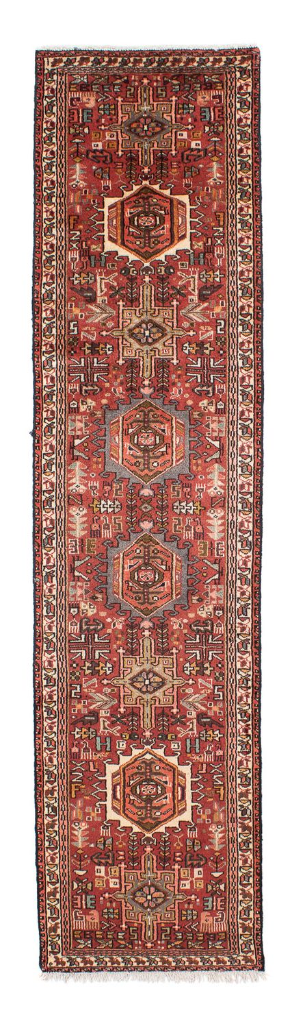 Tapis de couloir Tapis persan - Nomadic - 292 x 70 cm - rouge clair
