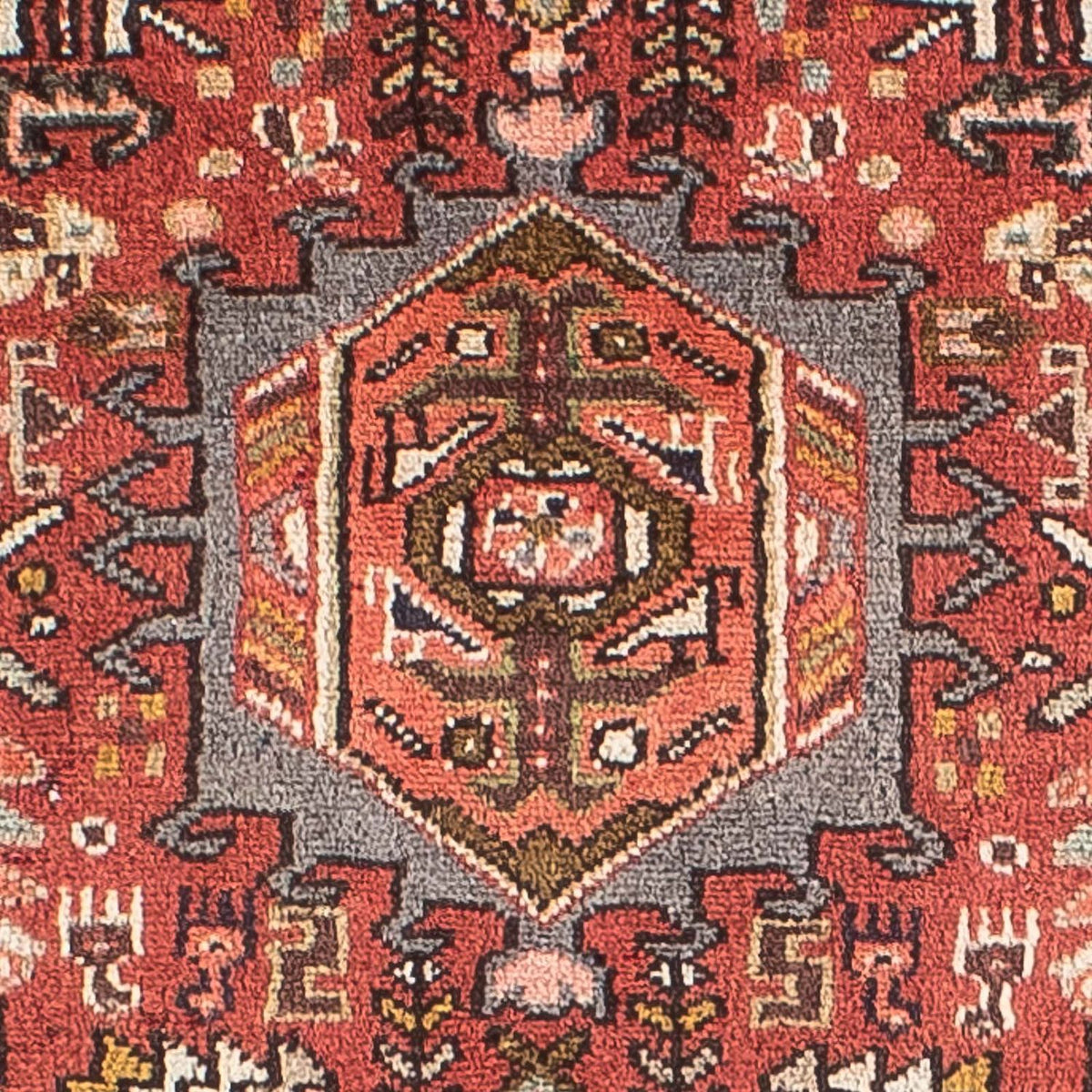 Tapis de couloir Tapis persan - Nomadic - 292 x 70 cm - rouge clair