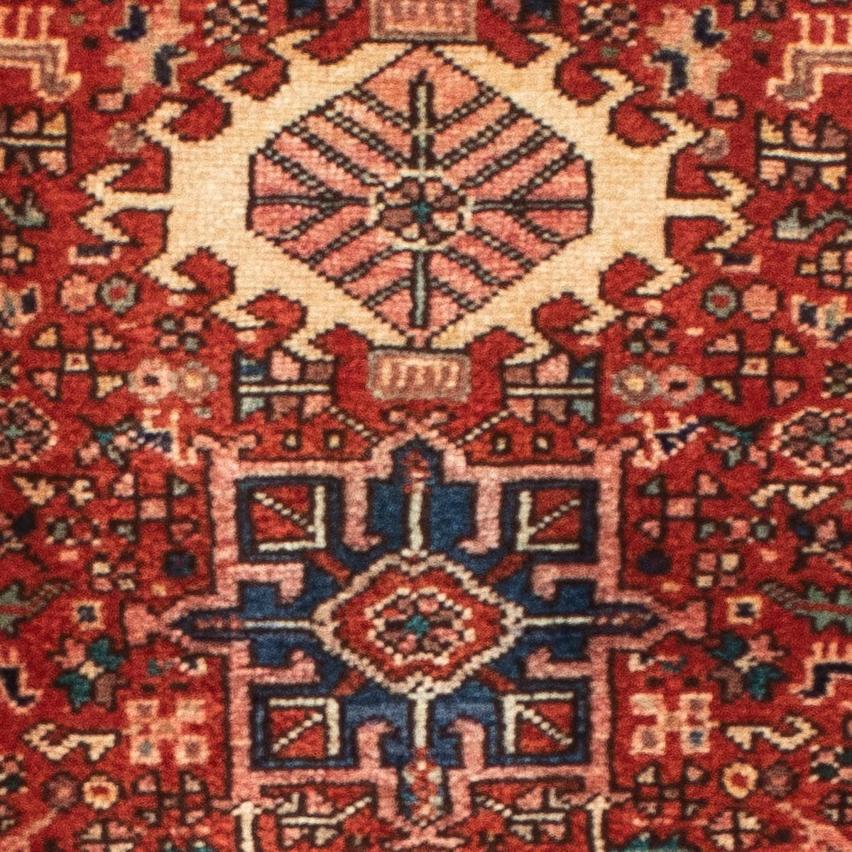 Tapis de couloir Tapis persan - Nomadic - 170 x 60 cm - rouge clair