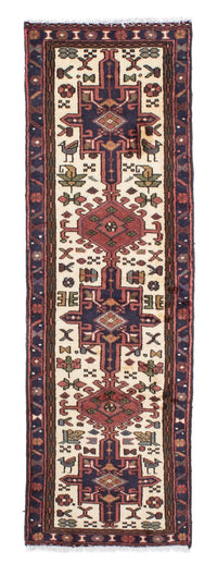 Tapis de couloir Tapis persan - Nomadic - 192 x 68 cm - beige