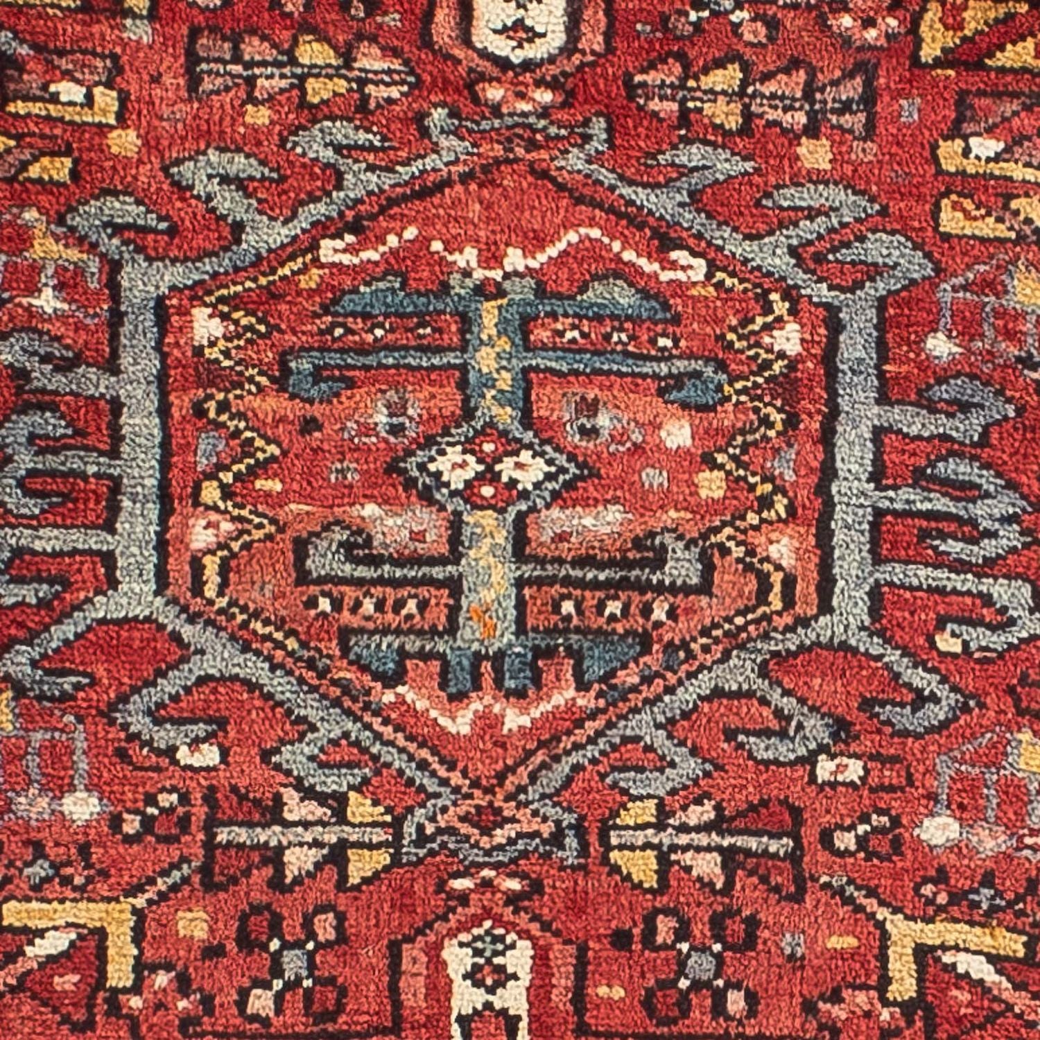 Tapis de couloir Tapis persan - Nomadic - 295 x 70 cm - rouge clair