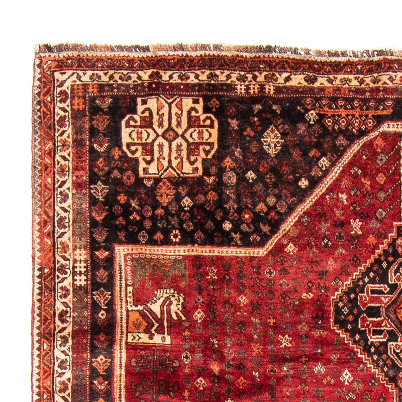 Tapis persan - Nomadic - 310 x 227 cm - rouge foncé