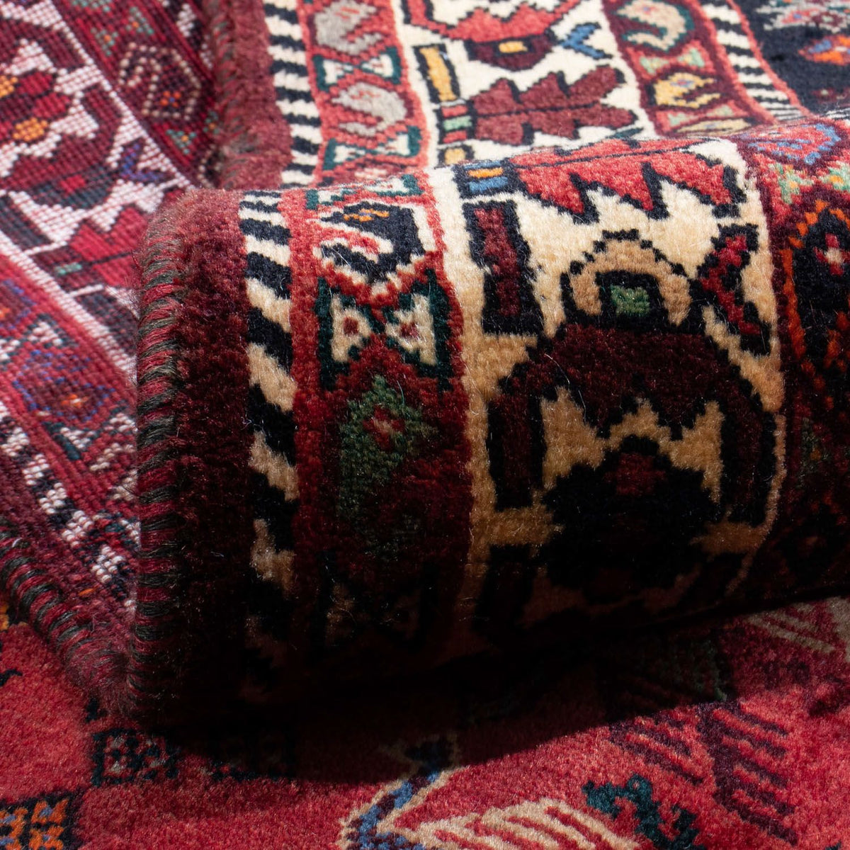 Tapis persan - Nomadic - 330 x 228 cm - rouge