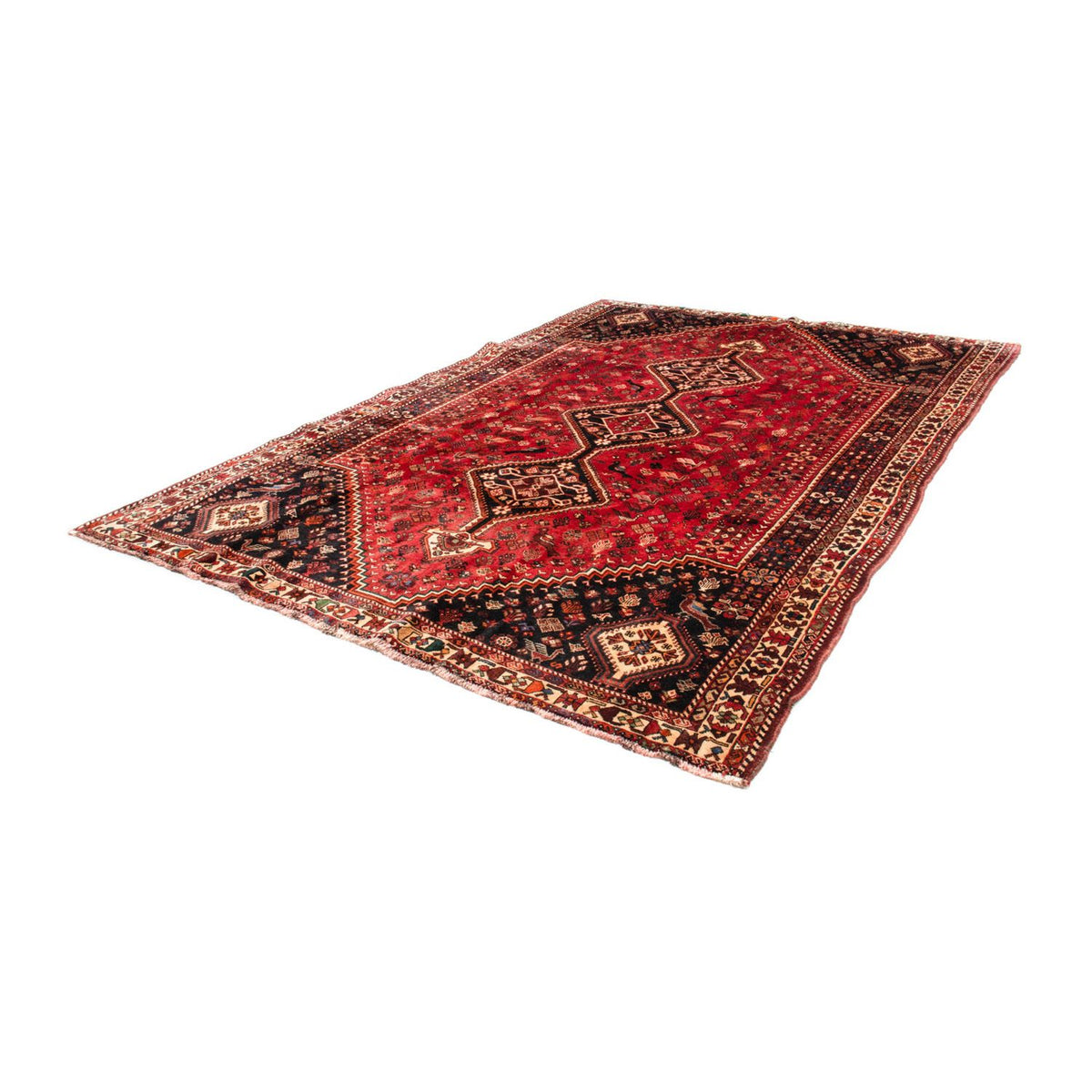 Tapis persan - Nomadic - 330 x 228 cm - rouge