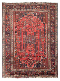 Tapis persan - Nomadic - 295 x 218 cm - rouge