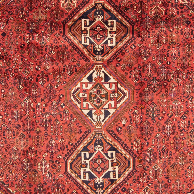 Tapis persan - Nomadic - 315 x 220 cm - rouge foncé