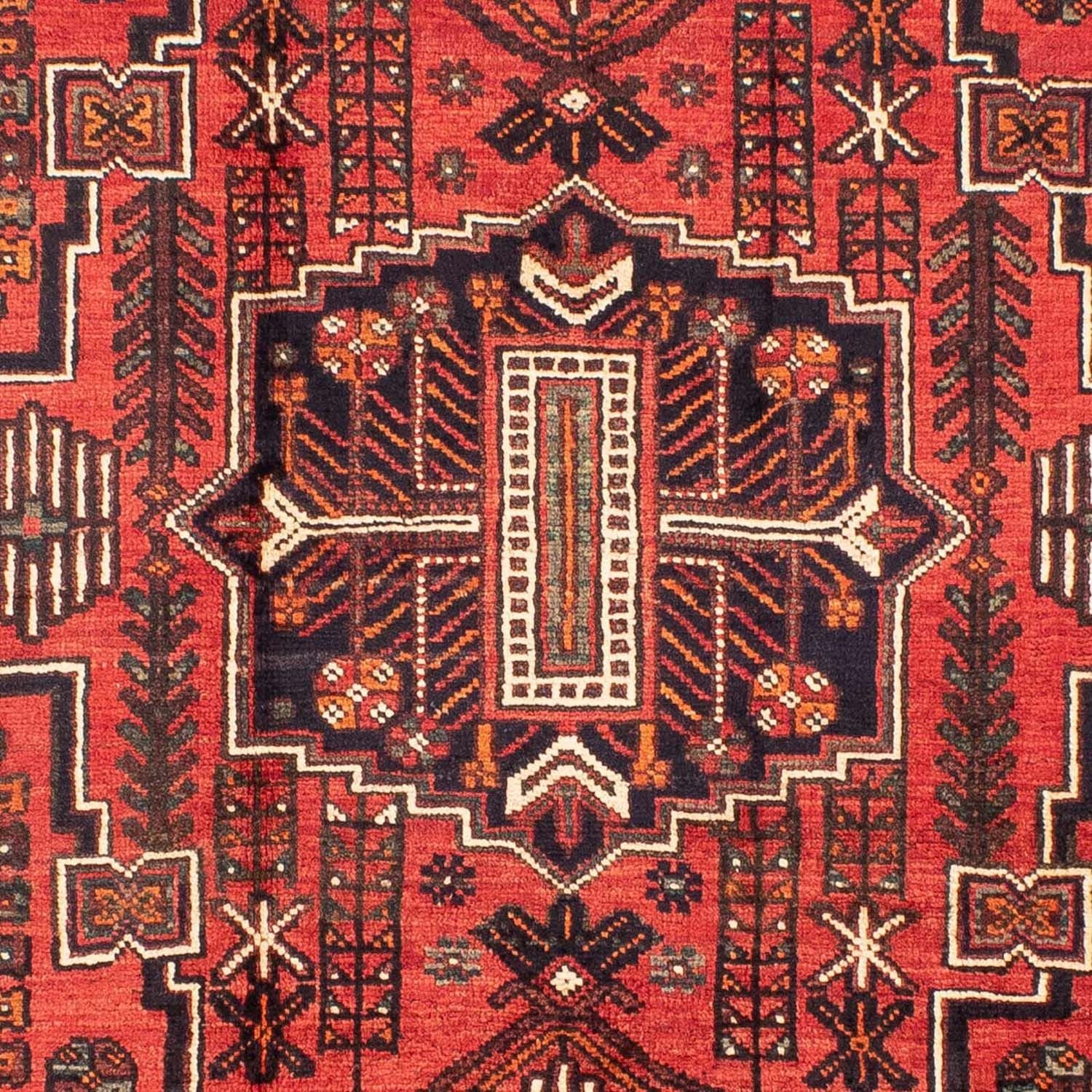 Tapis persan - Nomadic - 288 x 210 cm - rouge clair