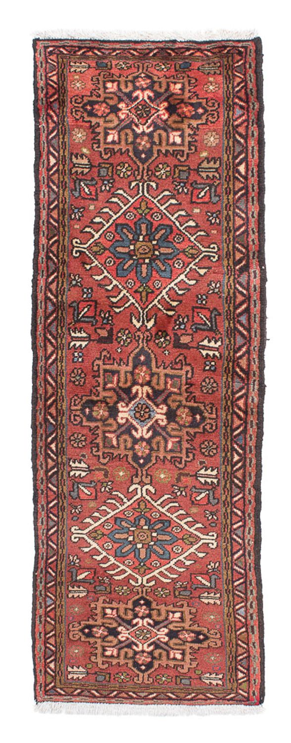 Tapis de couloir Tapis persan - Nomadic - 190 x 67 cm - rouge clair
