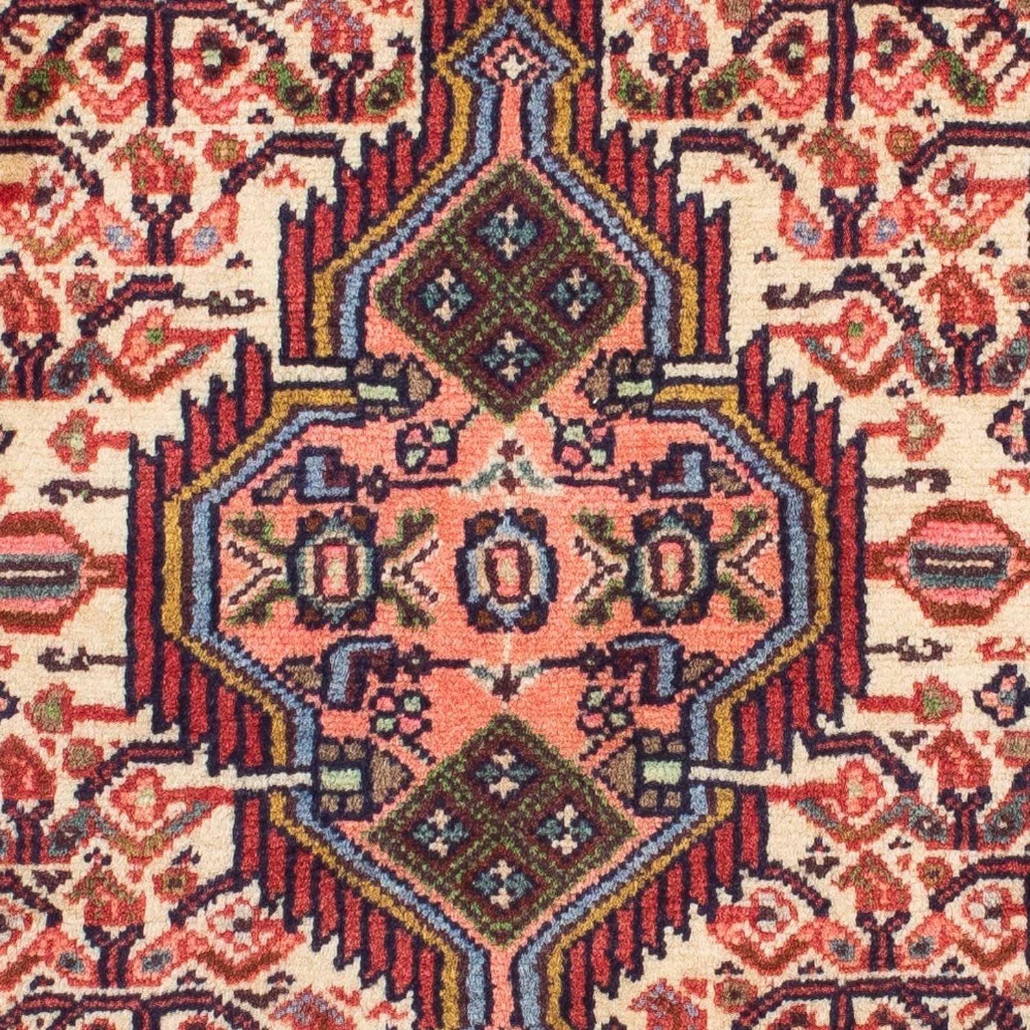 Tapis de couloir Tapis persan - Nomadic - 210 x 83 cm - beige