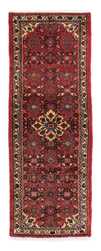 Tapis de couloir Tapis persan - Nomadic - 198 x 70 cm - rouge foncé