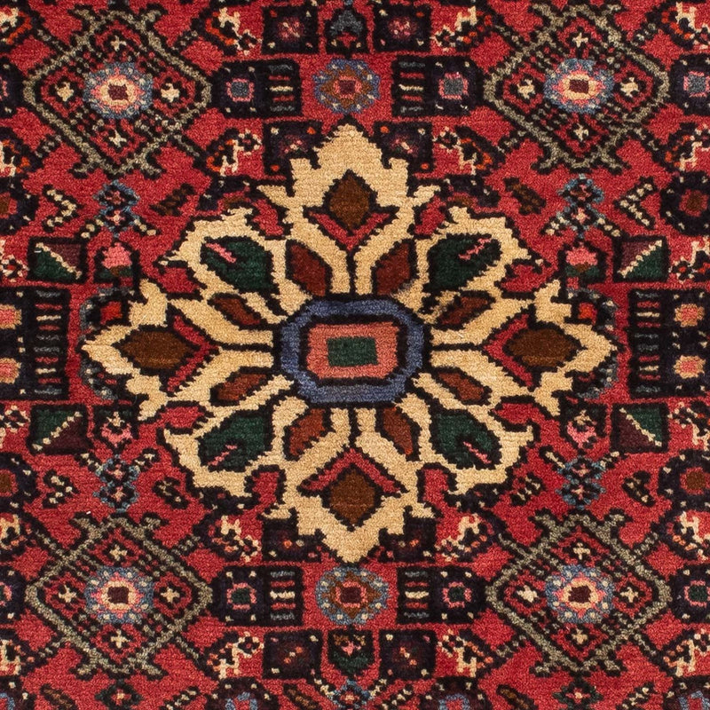 Tapis de couloir Tapis persan - Nomadic - 198 x 70 cm - rouge foncé