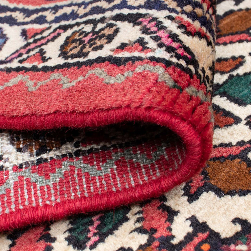 Tapis de couloir Tapis persan - Nomadic - 198 x 70 cm - rouge foncé