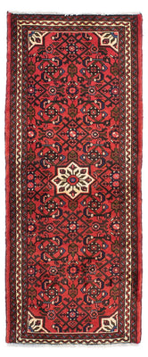 Tapis de couloir Tapis persan - Nomadic - 182 x 72 cm - rouge foncé