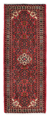 Tapis de couloir Tapis persan - Nomadic - 192 x 73 cm - rouge foncé