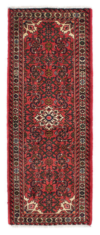 Tapis de couloir Tapis persan - Nomadic - 192 x 73 cm - rouge foncé