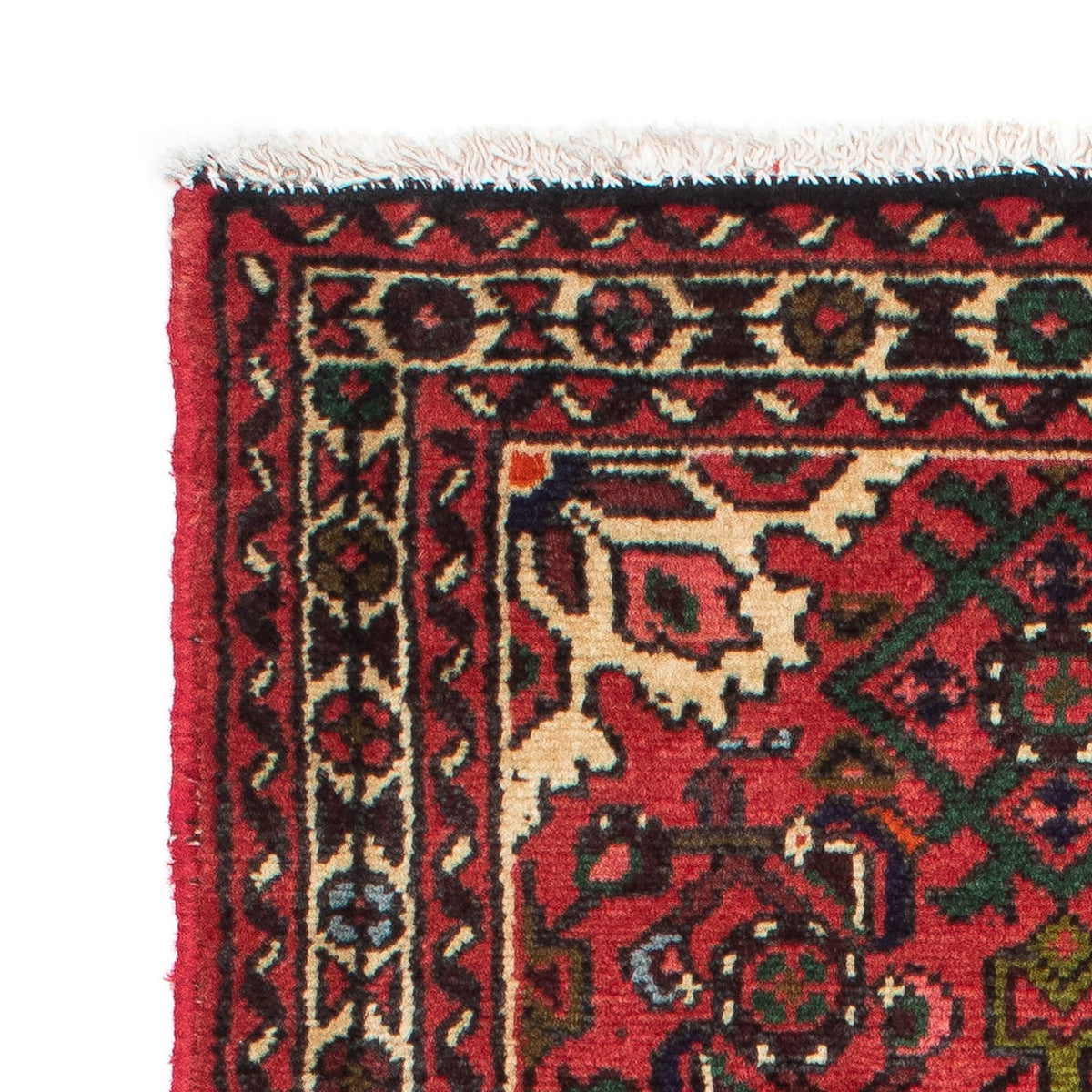 Tapis de couloir Tapis persan - Nomadic - 192 x 73 cm - rouge foncé