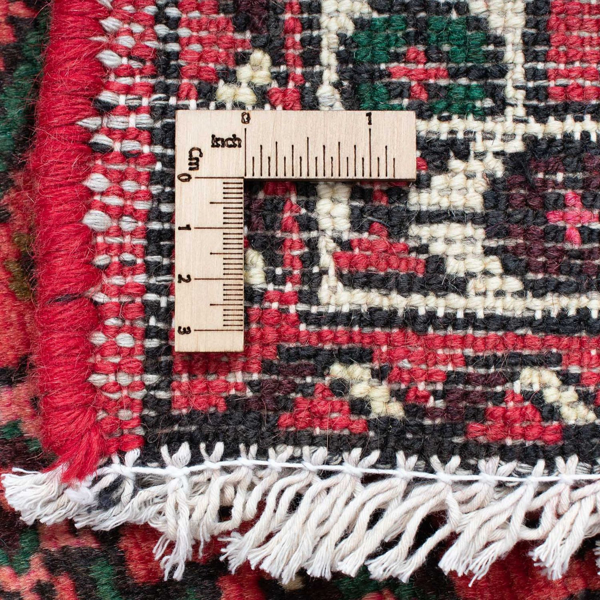 Tapis de couloir Tapis persan - Nomadic - 192 x 73 cm - rouge foncé