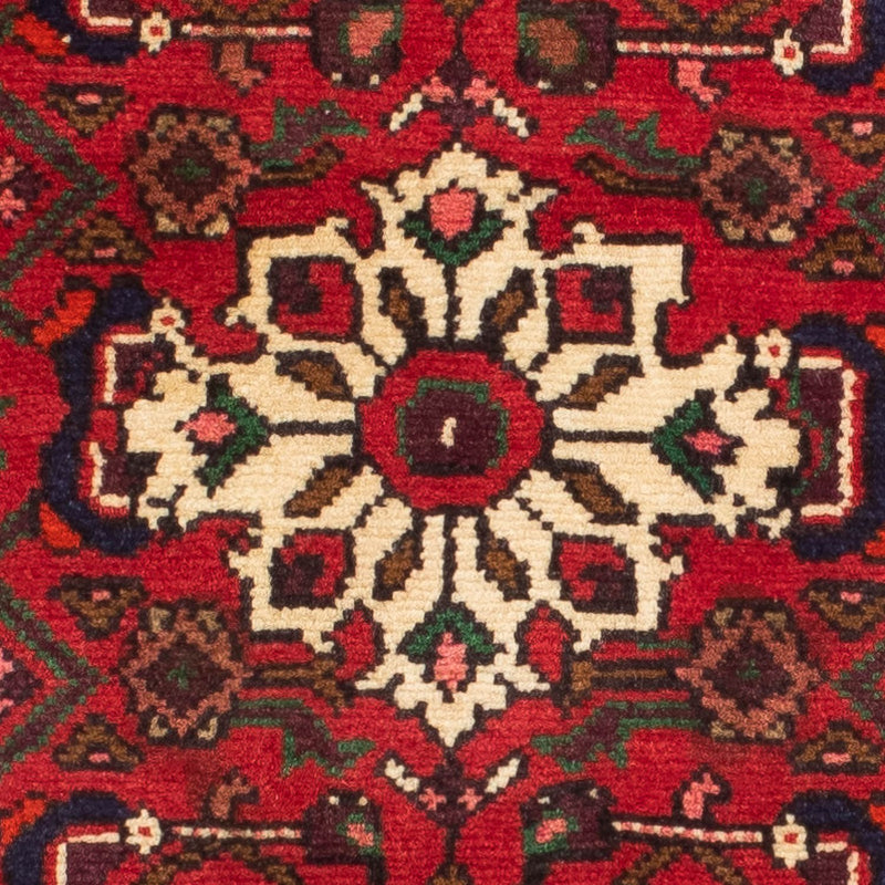 Tapis de couloir Tapis persan - Nomadic - 200 x 80 cm - rouge foncé