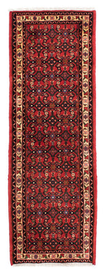 Tapis de couloir Tapis persan - Nomadic - 200 x 66 cm - rouge foncé