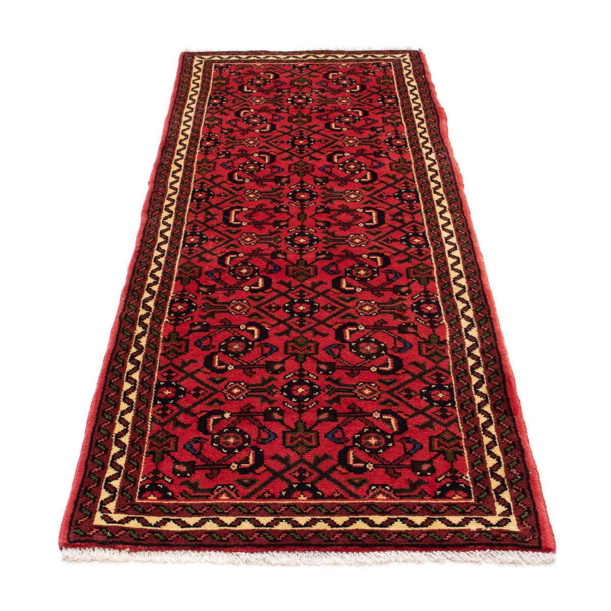 Tapis de couloir Tapis persan - Nomadic - 198 x 70 cm - beige