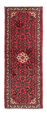 Tapis de couloir Tapis persan - Nomadic - 190 x 68 cm - rouge foncé