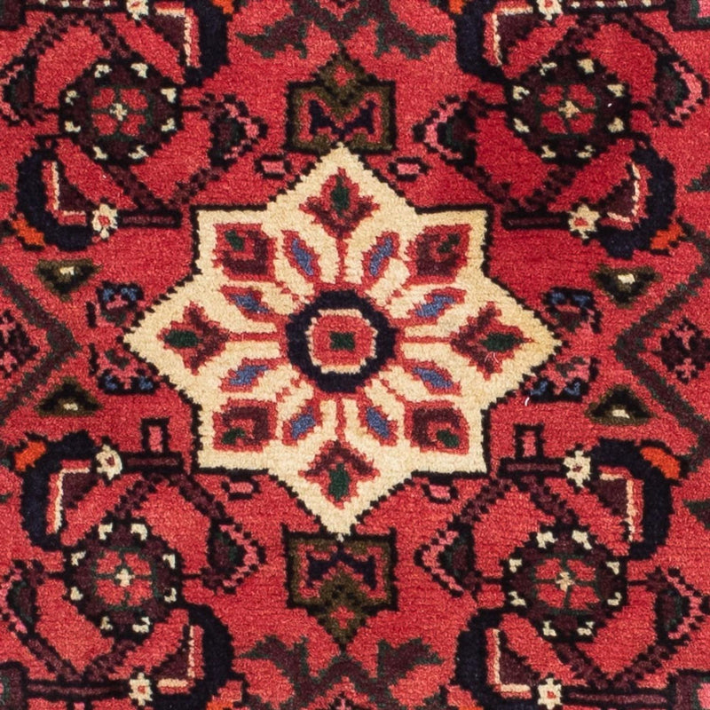 Tapis de couloir Tapis persan - Nomadic - 190 x 68 cm - rouge foncé