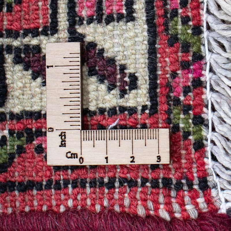 Tapis de couloir Tapis persan - Nomadic - 190 x 68 cm - rouge foncé