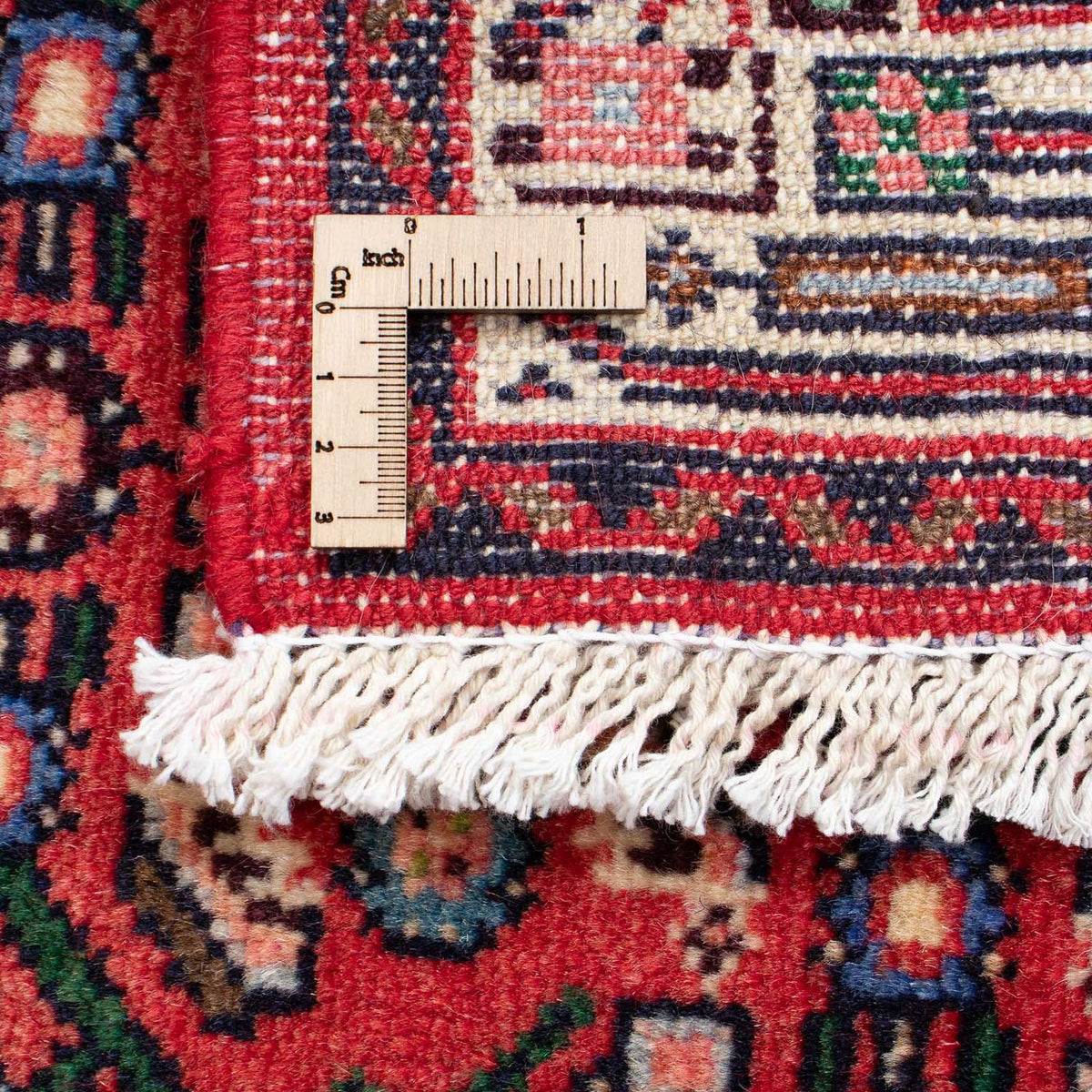 Tapis de couloir Tapis persan - Nomadic - 195 x 85 cm - rouge foncé