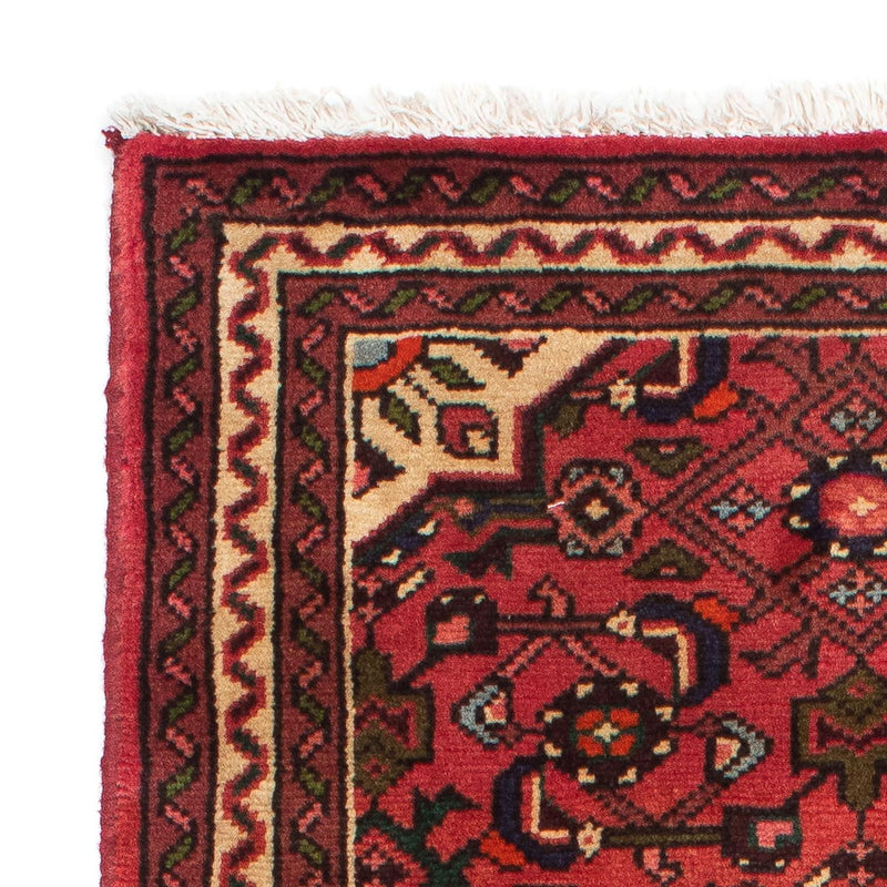 Tapis de couloir Tapis persan - Nomadic - 198 x 73 cm - rouge foncé