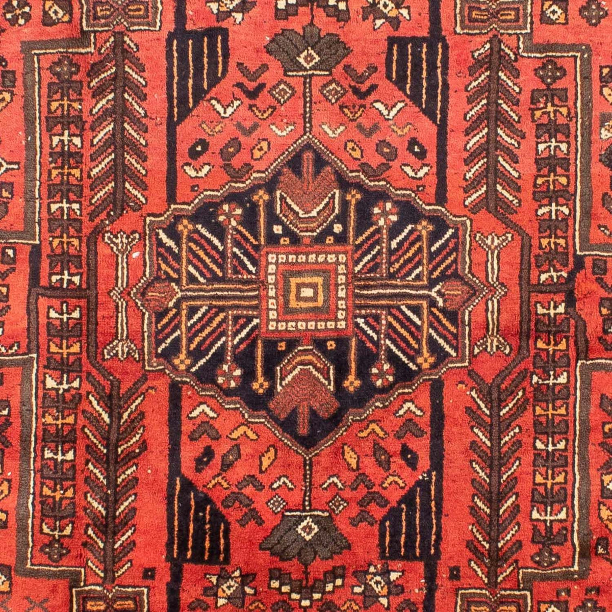 Tapis de couloir Tapis persan - Nomadic - 198 x 70 cm - rouge