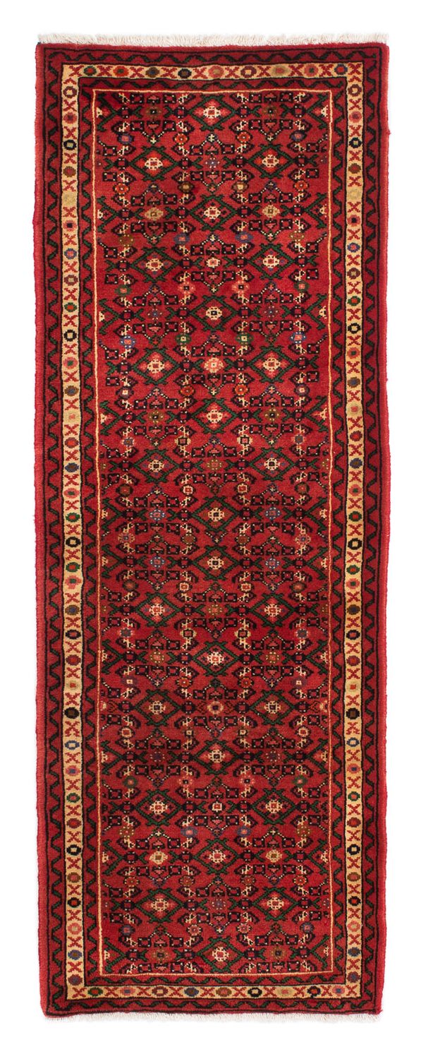 Tapis de couloir Tapis persan - Nomadic - 205 x 70 cm - rouge foncé