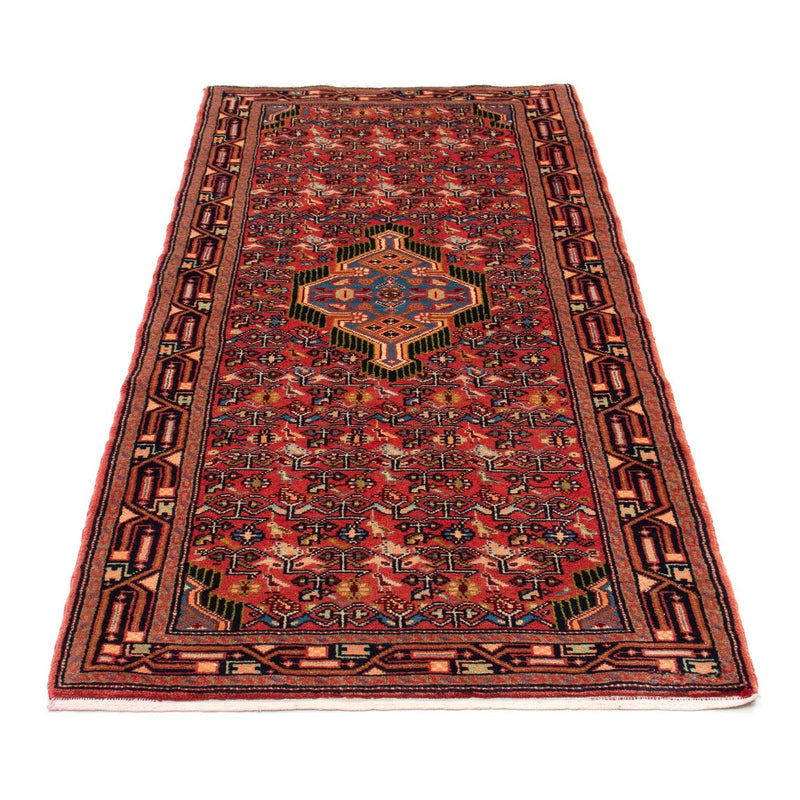 Tapis de couloir Tapis persan - Nomadic - 195 x 80 cm - rouge clair