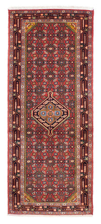 Tapis de couloir Tapis persan - Nomadic - 196 x 80 cm - marron